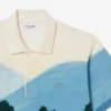 Erkek Klasik Kesim Baskılı Petit Piqua Polo Tişört