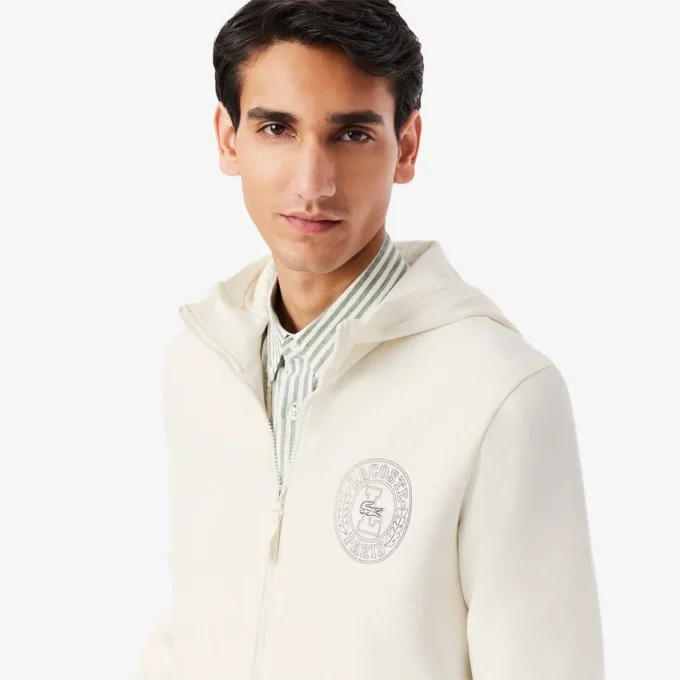 Erkek Klasik Kesim Fermuarlı Piqua Sweatshirt