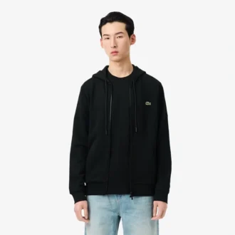 Erkek Klasik Kesim Fermuarlı Polar Sweatshirt