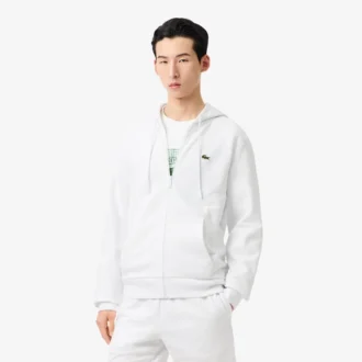 Erkek Klasik Kesim Fermuarlı Polar Sweatshirt