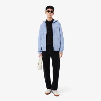 Erkek Klasik Kesim Fermuarlı Polar Sweatshirt