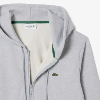 Erkek Klasik Kesim Fermuarlı Polar Sweatshirt
