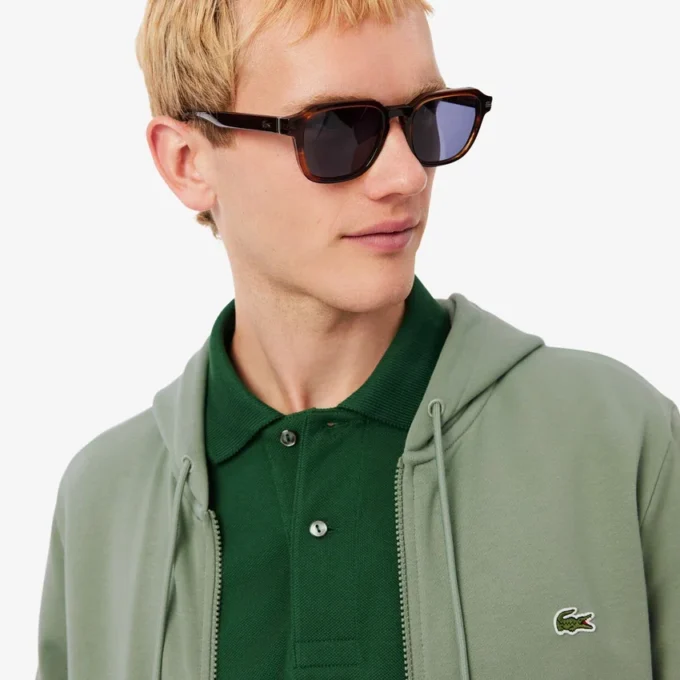 Erkek Klasik Kesim Fermuarlı Polar Sweatshirt