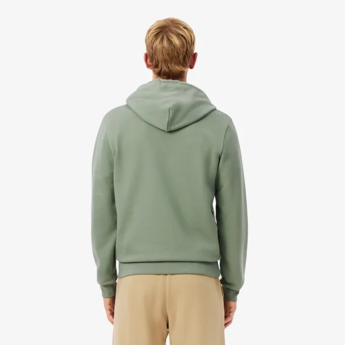 Erkek Klasik Kesim Fermuarlı Polar Sweatshirt