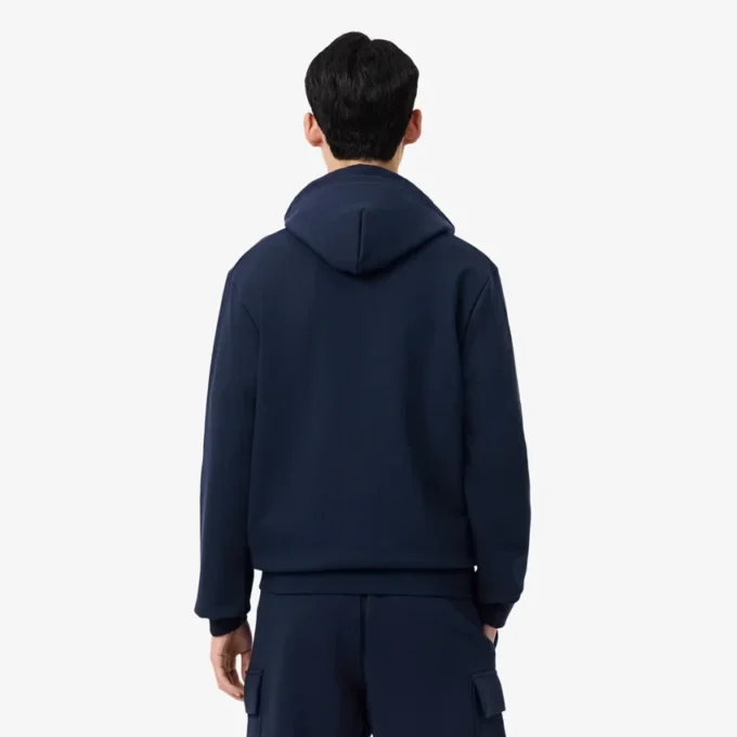 Erkek Klasik Kesim Fermuarlı Polar Sweatshirt
