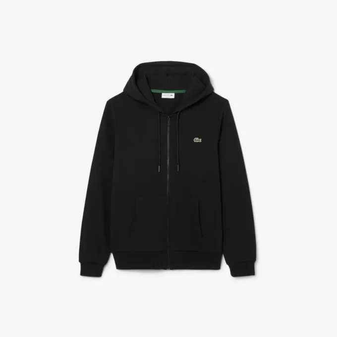 Erkek Klasik Kesim Fermuarlı Polar Sweatshirt