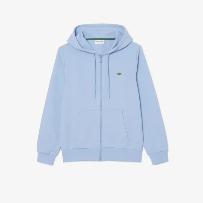 Erkek Klasik Kesim Fermuarlı Polar Sweatshirt