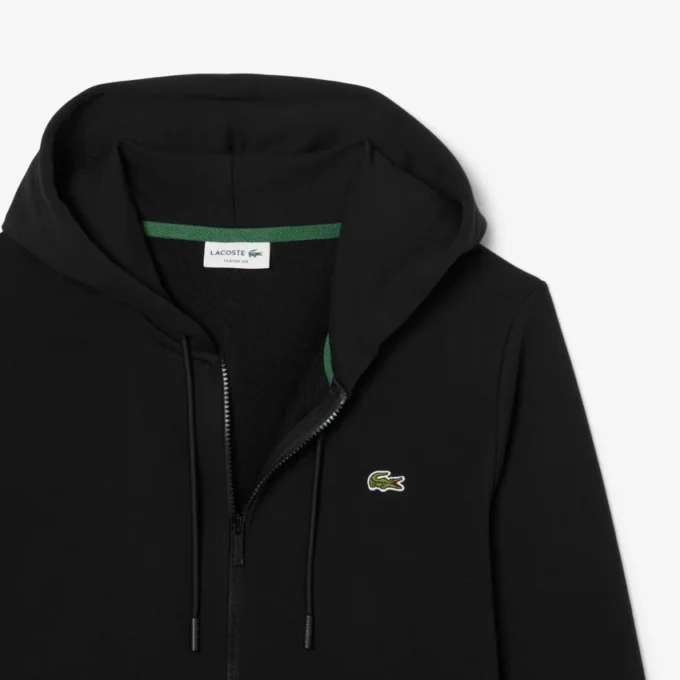 Erkek Klasik Kesim Fermuarlı Polar Sweatshirt