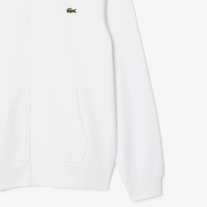 Erkek Klasik Kesim Fermuarlı Polar Sweatshirt