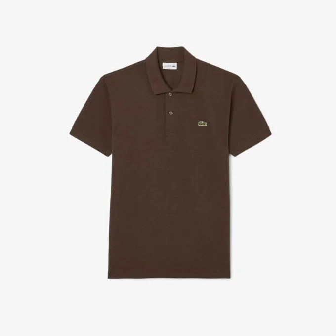 Erkek Klasik Kesim L.12.12 Melanj Polo Tişört