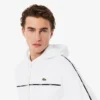 Erkek Klasik Kesim Logo Çizgili Sweatshirt
