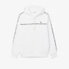 Erkek Klasik Kesim Logo Çizgili Sweatshirt