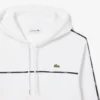 Erkek Klasik Kesim Logo Çizgili Sweatshirt
