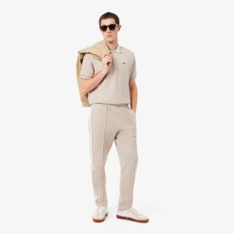 Erkek Klasik Kesim Monogram Polo Tişört