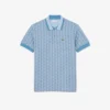 Erkek Klasik Kesim Monogram Polo Tişört