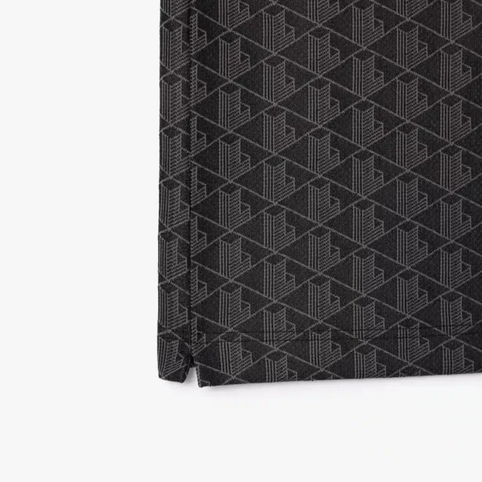 Erkek Klasik Kesim Monogram Polo Tişört