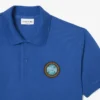 Erkek Klasik Kesim Petit Piqua Rozetli Polo Tişört