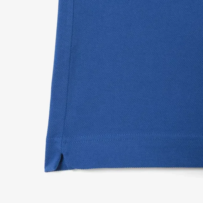 Erkek Klasik Kesim Petit Piqua Rozetli Polo Tişört