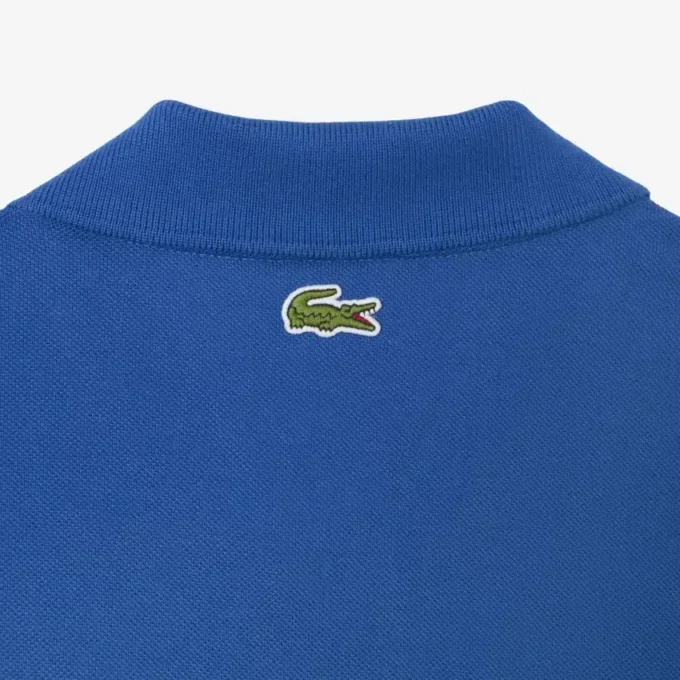 Erkek Klasik Kesim Petit Piqua Rozetli Polo Tişört