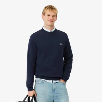 Erkek Klasik Kesim Polar Sweatshirt