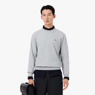 Erkek Klasik Kesim Polar Sweatshirt