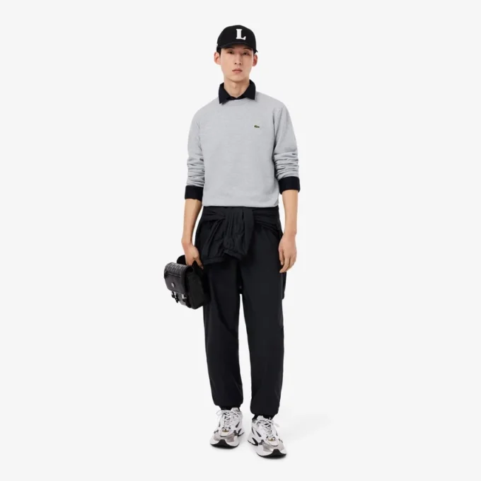 Erkek Klasik Kesim Polar Sweatshirt
