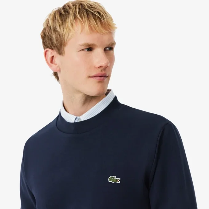 Erkek Klasik Kesim Polar Sweatshirt