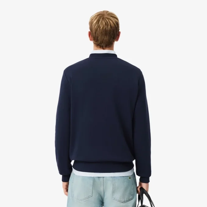 Erkek Klasik Kesim Polar Sweatshirt