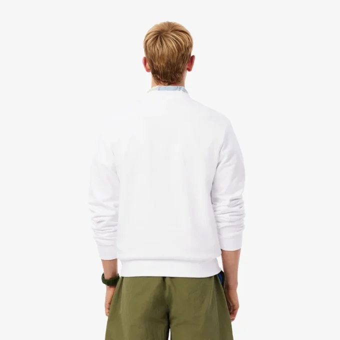 Erkek Klasik Kesim Polar Sweatshirt