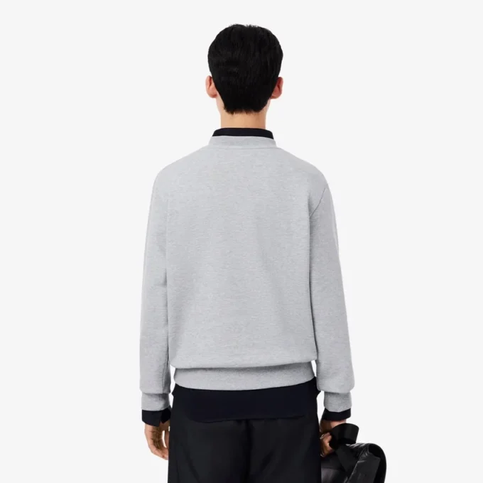Erkek Klasik Kesim Polar Sweatshirt