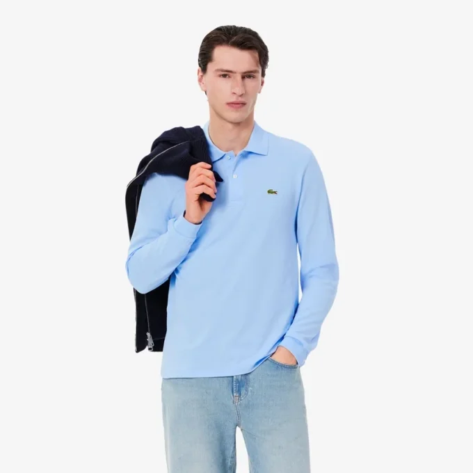 Erkek Klasik Kesim Uzun Kollu L.12.12 Polo Tişört
