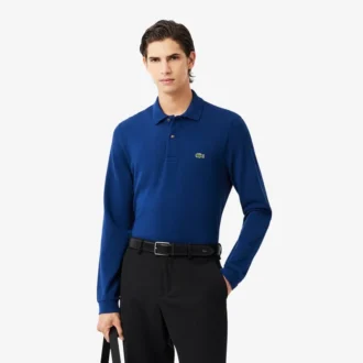 Erkek Klasik Kesim Uzun Kollu L.12.12 Polo Tişört