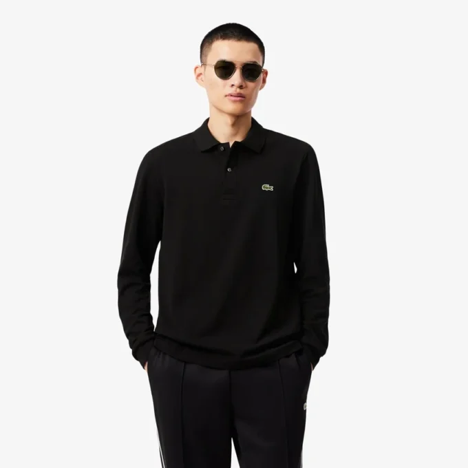 Erkek Klasik Kesim Uzun Kollu L.12.12 Polo Tişört