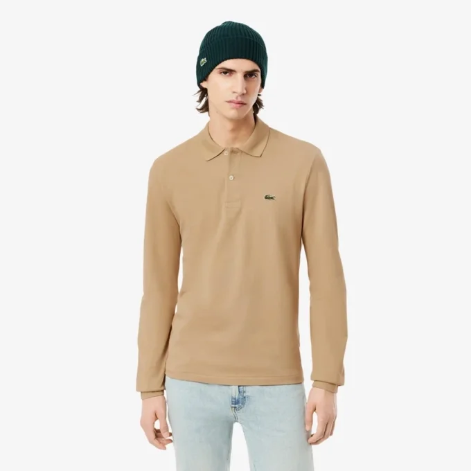 Erkek Klasik Kesim Uzun Kollu L.12.12 Polo Tişört