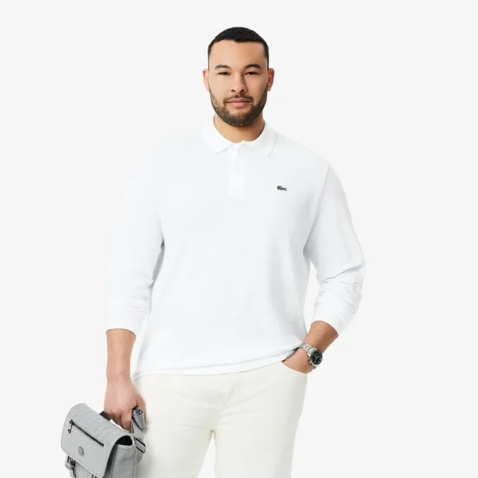 Erkek Klasik Kesim Uzun Kollu L.12.12 Polo Tişört