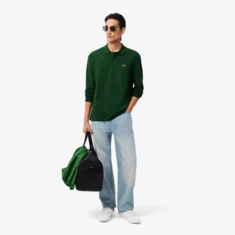 Erkek Klasik Kesim Uzun Kollu L.12.12 Polo Tişört