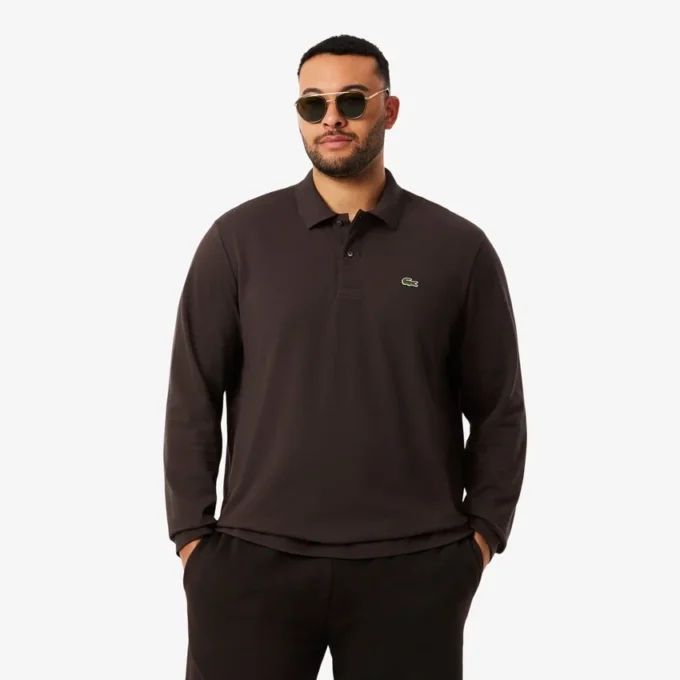 Erkek Klasik Kesim Uzun Kollu L.12.12 Polo Tişört