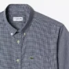Erkek Kısa Kollu Normal Kesim Gingham Gömlek