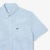 Erkek Kısa Kollu Normal Kesim Gingham Gömlek