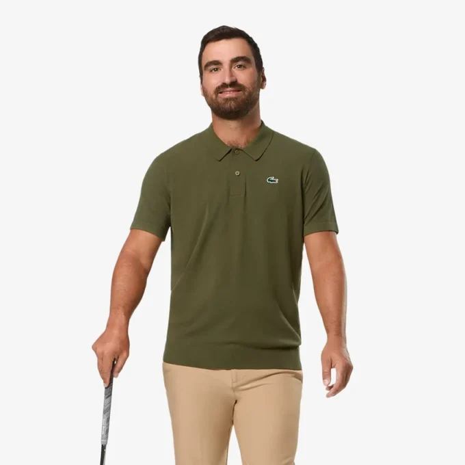 Erkek Kısa Kollu Polo Yaka Golf Kazak
