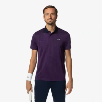 Erkek Lacoste Tennis X Daniil Medvedev Polo Tişört