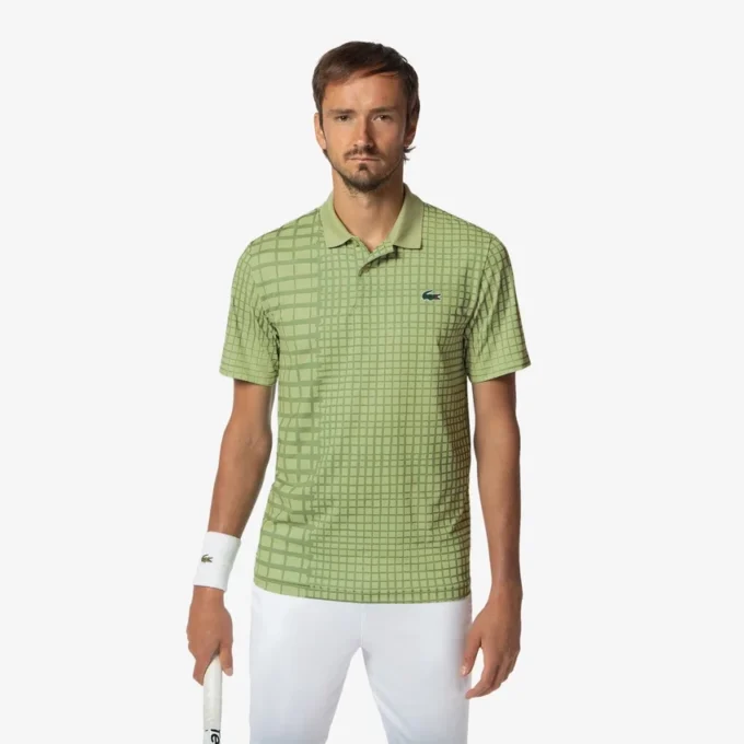 Erkek Lacoste Tennis X Daniil Medvedev Polo Tişört