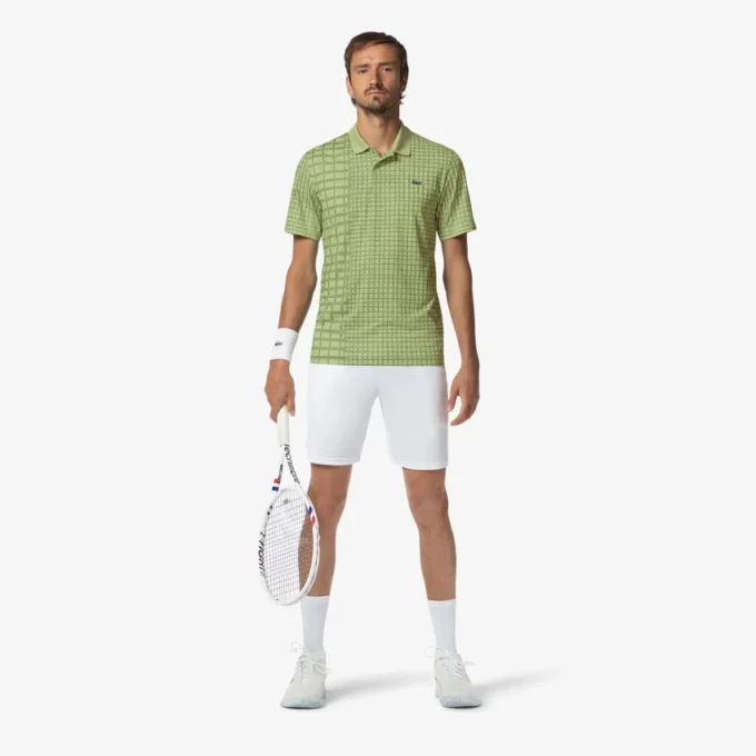 Erkek Lacoste Tennis X Daniil Medvedev Polo Tişört