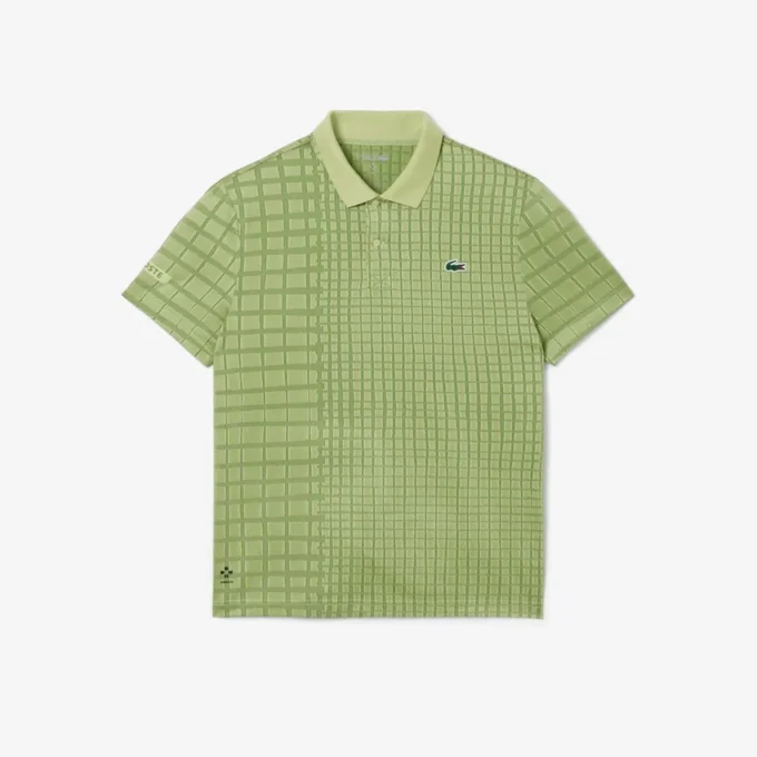 Erkek Lacoste Tennis X Daniil Medvedev Polo Tişört