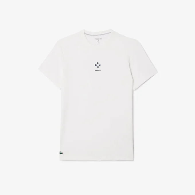 Erkek Lacoste Tennis X Daniil Medvedev Ultra Dry Tişört