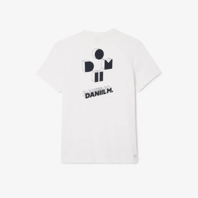Erkek Lacoste Tennis X Daniil Medvedev Ultra Dry Tişört