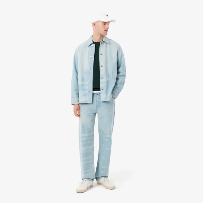 Erkek Landscape Crocodile Polar Sweatshirt