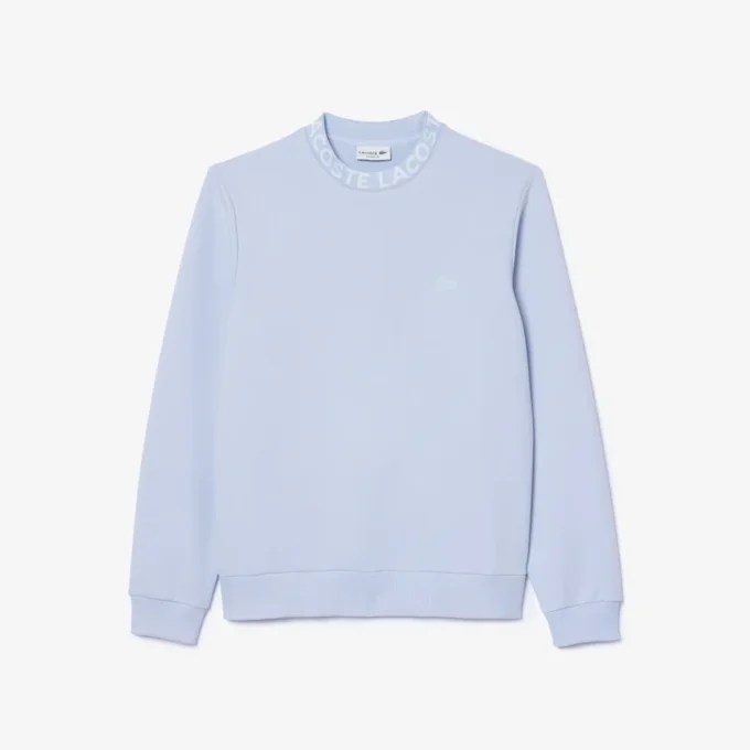 Erkek Logo Bisiklet Yaka Sweatshirt
