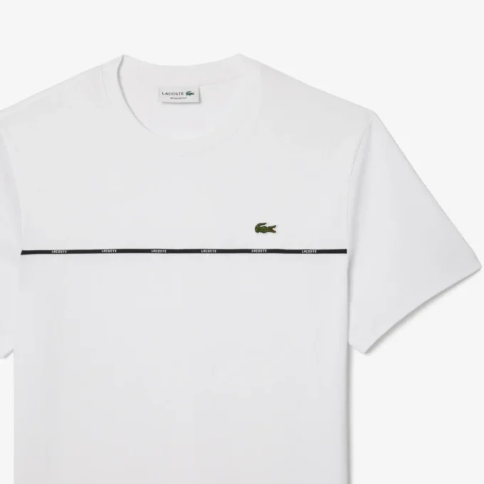 Erkek Logo Süslemeli Pamuklu Jersey Tişört