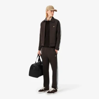 Erkek Made in France Klasik Kesim Çizgili Yakalı Polo Tişört